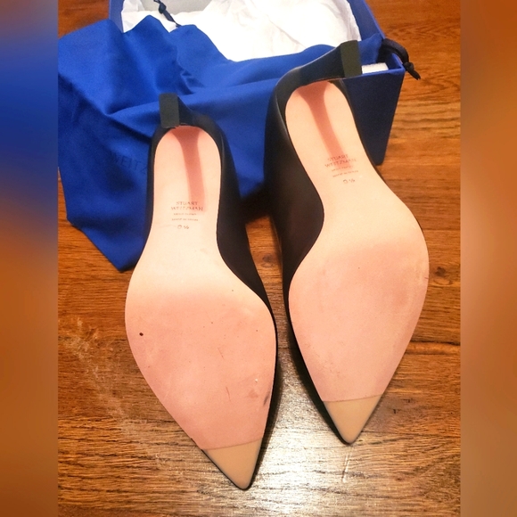 Stuart Weitzman Camila Mules Size 9.5 with original box and dust bag - Picture 7 of 9